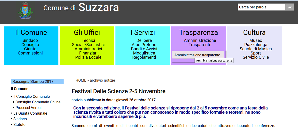 2017 10 28 comune suzzara festival scienze suzzara