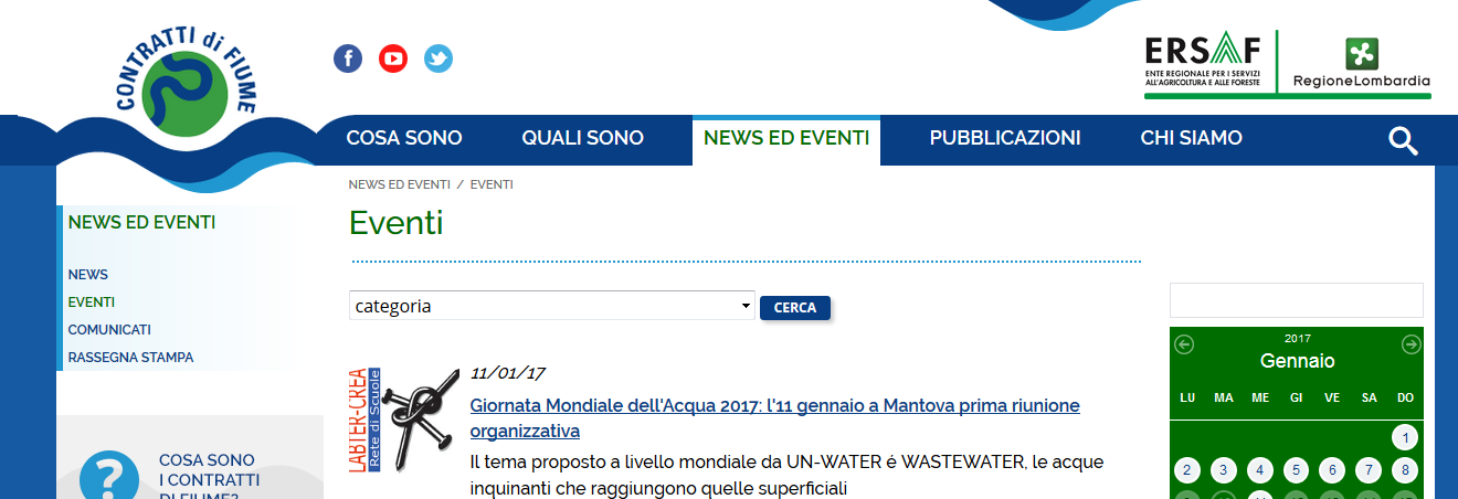 contratti di fiume 10 1 2016
