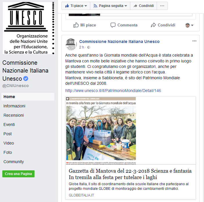 2018 03 26 FB Commissione italiana unesco