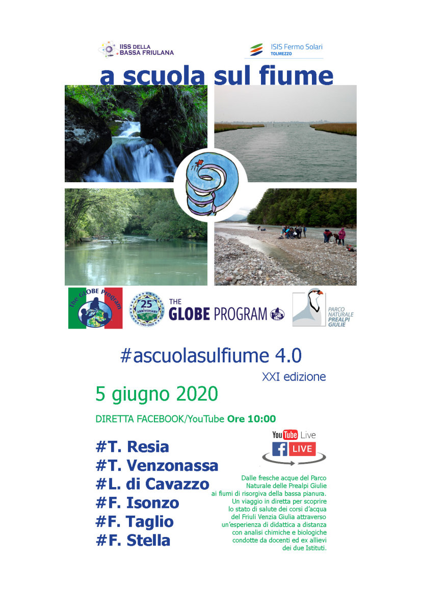 locandina a scuola sul fiume4 0