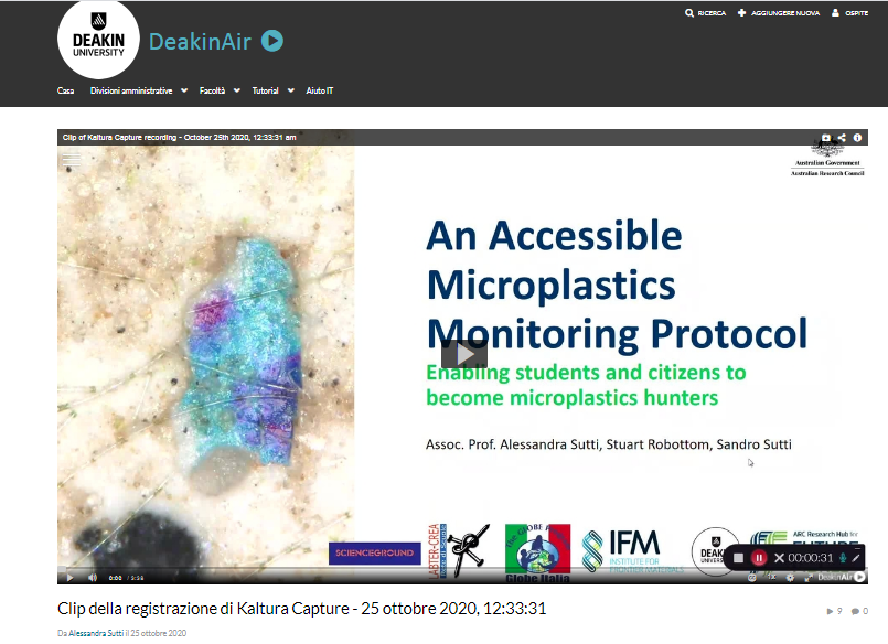 Protocollo SURFACE WATER MICROPALSTICS