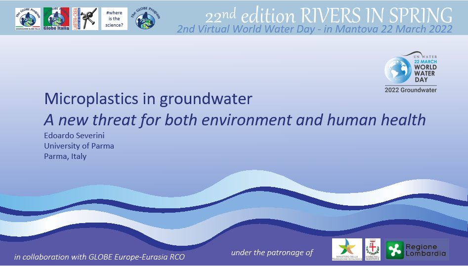 03 01 MIcroplastics in groundwater Edoardo Severini